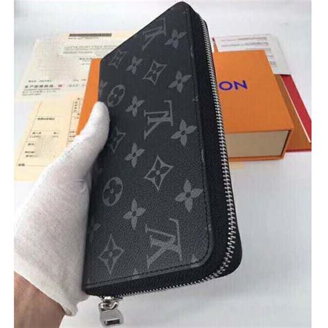 Zippy Wallet Vertical Monogram Eclipse 